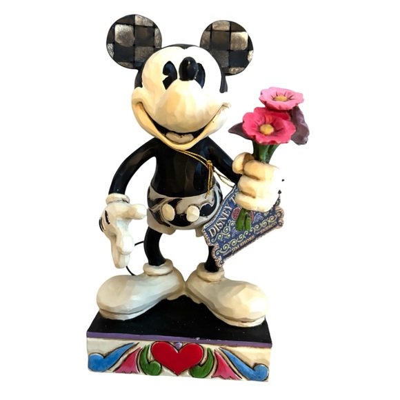 NWT Jim Shore Disney Traditions Mickey Mouse Figurine “ For My Gal” NEW IN BOX - Picture 2 of 16